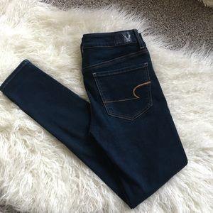 Dark AE Skinny Jeggings